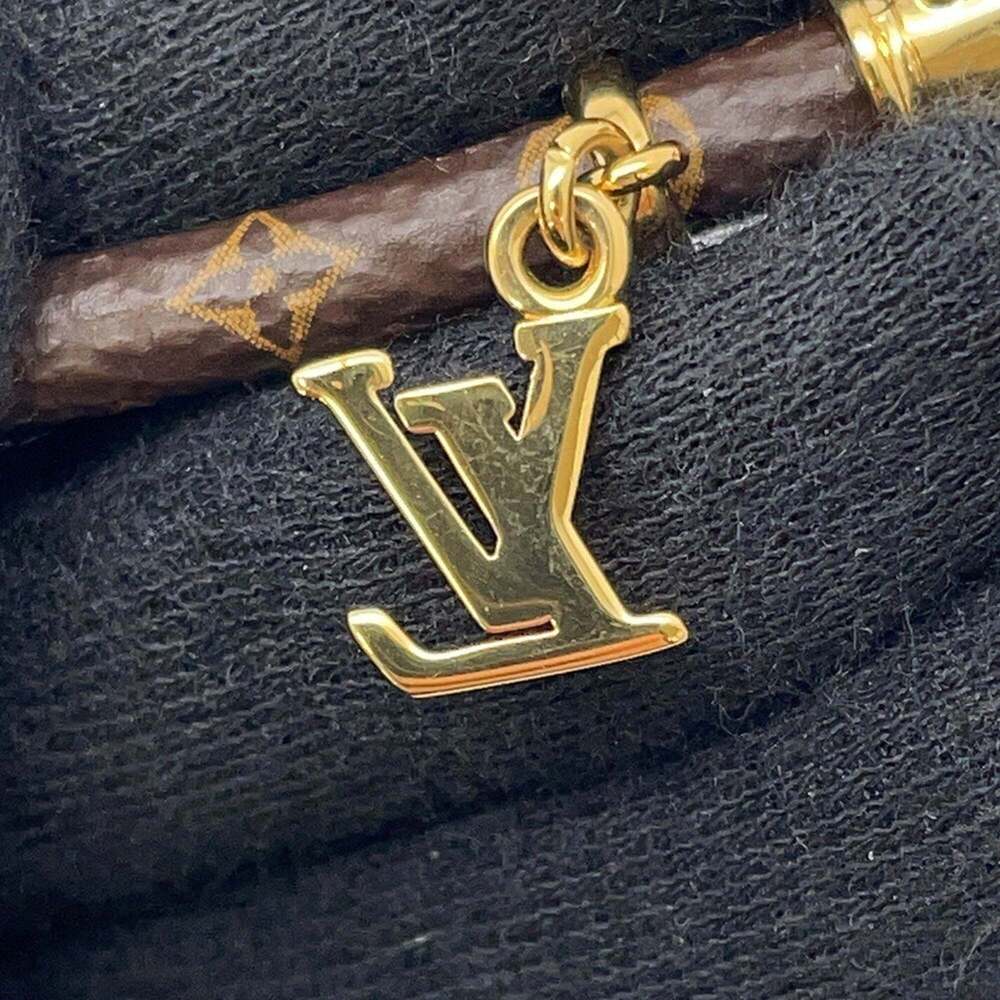 LOUIS VUITTON Brown Monogram Charm Bracelet - Picture 7 of 10